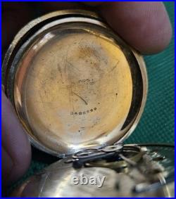 18s Hamilton 941 21 Jewel Hunting Case Pocket Watch
