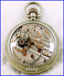 18s Hamilton Model 940 Railroad 21 Jewels Salesman Case Pocket Watch. Beauty