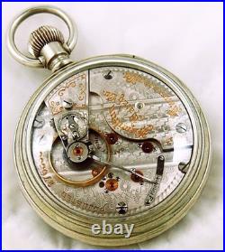 18s Hamilton Model 940 Railroad 21 Jewels Salesman Case Pocket Watch. Beauty