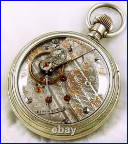 18s Hamilton Model 940 Railroad 21 Jewels Salesman Case Pocket Watch. Beauty
