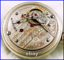 18s Hamilton Model 940 Railroad 21 Jewels Salesman Case Pocket Watch. Beauty