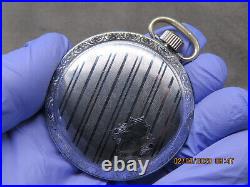 18s Illinois WCCo,'Spartan', dress/decorative antique pocket watch case (F40)