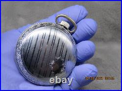 18s Illinois WCCo,'Spartan', dress/decorative antique pocket watch case (F40)