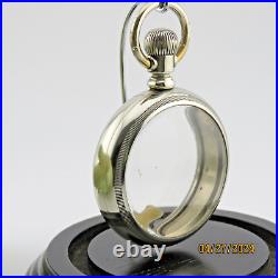 18s, Wadsworth, Pocket Watch case, Monster with'exhibition crystal (A8)