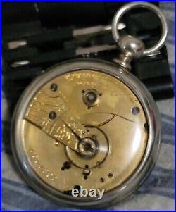 18s Waltham KWKS Pocket Watch In A Nice Display Back Case
