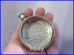 18s Waltham coin silver hunter pocket watch case 67 g RP12