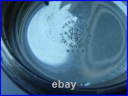 18s open-face Sears Roebuck sterling silver pocket watch CASE 55.0 grams