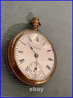 1900 Elgin Grade 218 Model 5 18s 15j Watch With Guaranteed Giant X GF Case