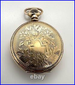 1900 Hampden Molly Stark 3s Gold Filled Pocket Watch