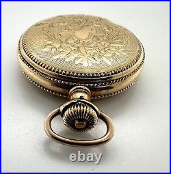 1900 Hampden Molly Stark 3s Gold Filled Pocket Watch