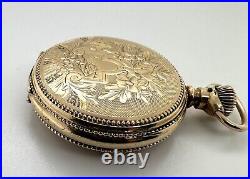 1900 Hampden Molly Stark 3s Gold Filled Pocket Watch