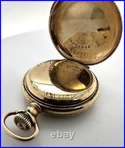 1900 Hampden Molly Stark 3s Gold Filled Pocket Watch