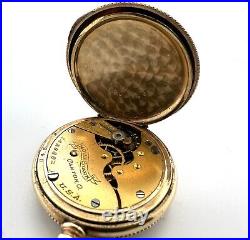 1900 Hampden Molly Stark 3s Gold Filled Pocket Watch