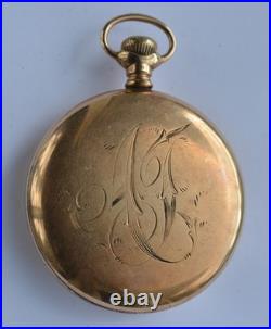 1900 LONGINES Private Label 16s Pocket Watch Ryrie Bros Toronto GF case 4 REPAIR