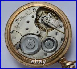 1900 LONGINES Private Label 16s Pocket Watch Ryrie Bros Toronto GF case 4 REPAIR