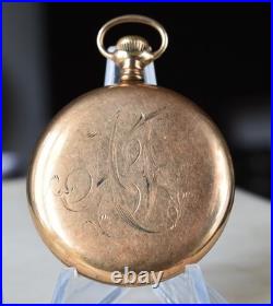 1900 LONGINES Private Label 16s Pocket Watch Ryrie Bros Toronto GF case 4 REPAIR
