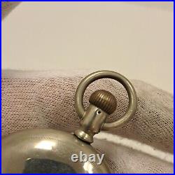 1901 Antique Waltham Pocket Watch Watch Silver Case Working Condition 18s #1883