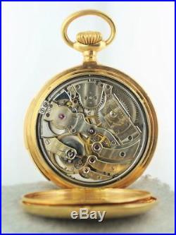 1901 Patek Philippe & Cie Pocket Watch for Leroy Fales with Hunting Case in 18K