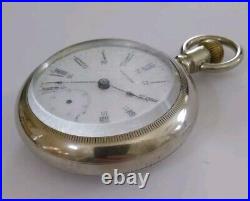 1901 Waltham 18s Pocket Watch Grade 820 Philadelphia Silverode Railroad OF Case
