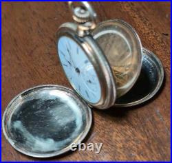 1902 Elgin Womens Pocket Watch 14K Gold Filled 25 Year Case Warranty Runs GREAT