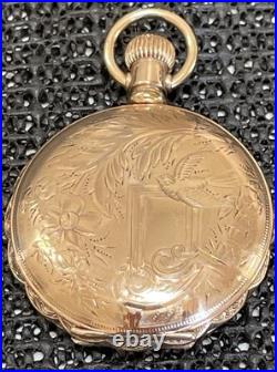 1902 Waltham Seaside 6s 15j Model 1890 Gold Filled Hunter Case Pocket Watch