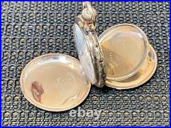 1902 Waltham Seaside 6s 15j Model 1890 Gold Filled Hunter Case Pocket Watch