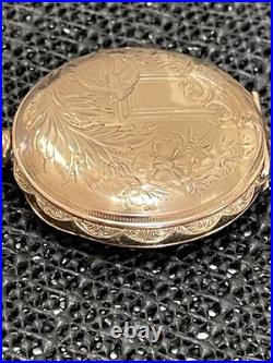1902 Waltham Seaside 6s 15j Model 1890 Gold Filled Hunter Case Pocket Watch