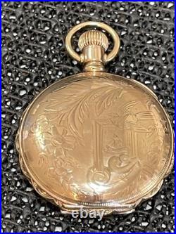 1902 Waltham Seaside 6s 15j Model 1890 Gold Filled Hunter Case Pocket Watch