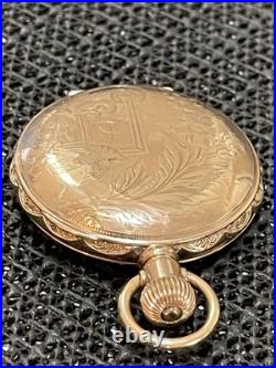 1902 Waltham Seaside 6s 15j Model 1890 Gold Filled Hunter Case Pocket Watch