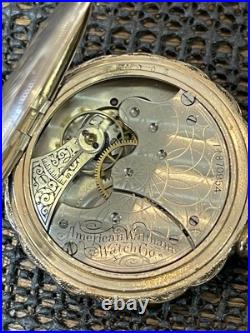 1902 Waltham Seaside 6s 15j Model 1890 Gold Filled Hunter Case Pocket Watch