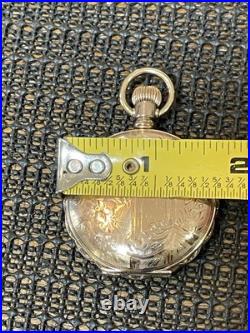 1902 Waltham Seaside 6s 15j Model 1890 Gold Filled Hunter Case Pocket Watch