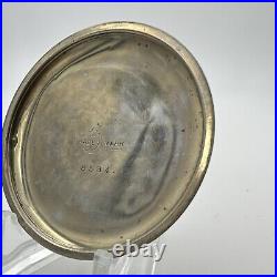 1903 ELGIN Mechanical Pocket Watch Grade 211 7 Jewel Large 16s Silver Color Case
