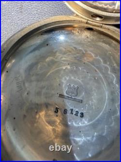 1903 Elgin 18 Size, 7 Jewels, Heavy Nickel Swing-Out Case, Works Great