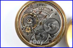 1903 Waltham Crescent St 18s 21J DS Dial OF Pocket Watch with20Yr Case lot. Wn