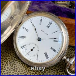 1903 Waltham Grade 276 Sterling Silver 16S 7J Hunting Case Pocket Watch