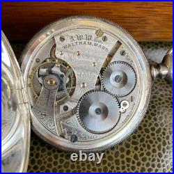 1903 Waltham Grade 276 Sterling Silver 16S 7J Hunting Case Pocket Watch