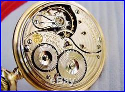 1904 Ball Waltham RAILROAD Pocket Watch in ORIGINAL BALL MODEL CASE 16s Runs