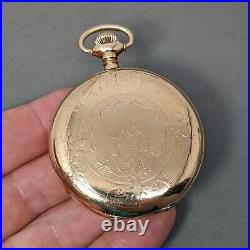 1904 Elgin 16s Grade 241 Three Finger Bridge 17 Jewel Hunting Case Pocket Watch