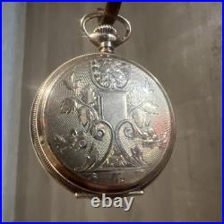 1904 Elgin 7 Jewel Wadsworth Hunter Case Pocket Watch Grade 206 6S 7J Model 2