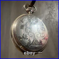 1904 Elgin 7 Jewel Wadsworth Hunter Case Pocket Watch Grade 206 6S 7J Model 2