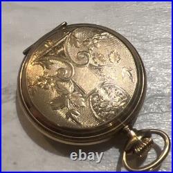 1904 Elgin 7 Jewel Wadsworth Hunter Case Pocket Watch Grade 206 6S 7J Model 2