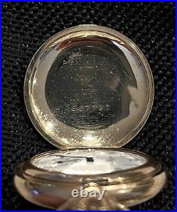 1904 Elgin Grade 269, Model 2, 0s, 7j Ladies Hunter Pocket Watch, 10K GF Case