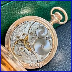 1904 Elgin Grade 318 Fancy Gold Filled Hunter Case 0S 15 Jewels Pocket Watch