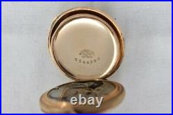 1904 Elgin Pocket Watch 15 Jewels, Size 0,14K Gold Plate Case, Grade 267