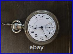 1904 Elgin Pocket Watch With Illinois Watch Co. Case. Winds And Runs