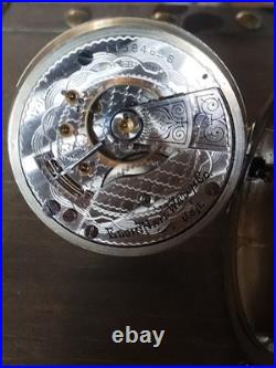 1904 Elgin Pocket Watch With Illinois Watch Co. Case. Winds And Runs