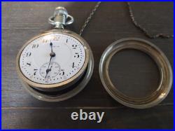 1904 Elgin Pocket Watch With Illinois Watch Co. Case. Winds And Runs