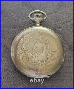 1904 U. S Watch Co. (Waltham, Mass) 16s, 7j, Grade 109 Pocketwatch 20 Year GF Case