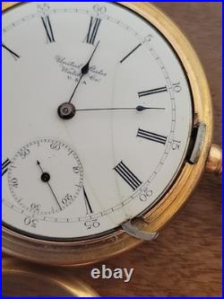 1904 U. S Watch Co. (Waltham, Mass) 16s, 7j, Grade 109 Pocketwatch 20 Year GF Case