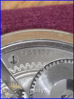 1904 Waltham Vanguard 23j 16s In Factory Waltham Display Case-Serviced